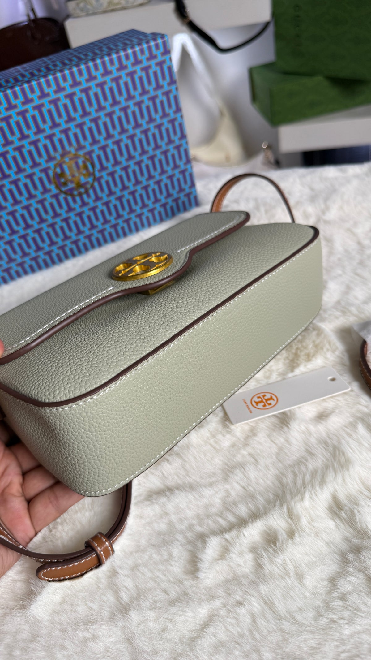 Tory burch Felix Flap Convertible-Master Series-Box Packaging