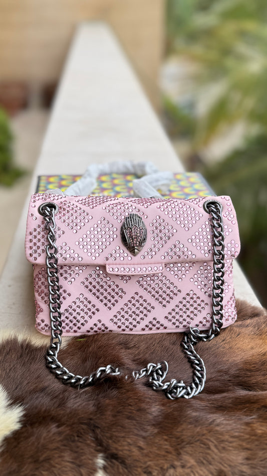 Kurt Geiger London Mini Crystal Kensington Bag-Master Series-With Box