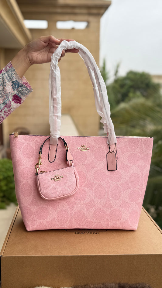 Coach Tote-With Coin Bag-Master Plus Series-With Box