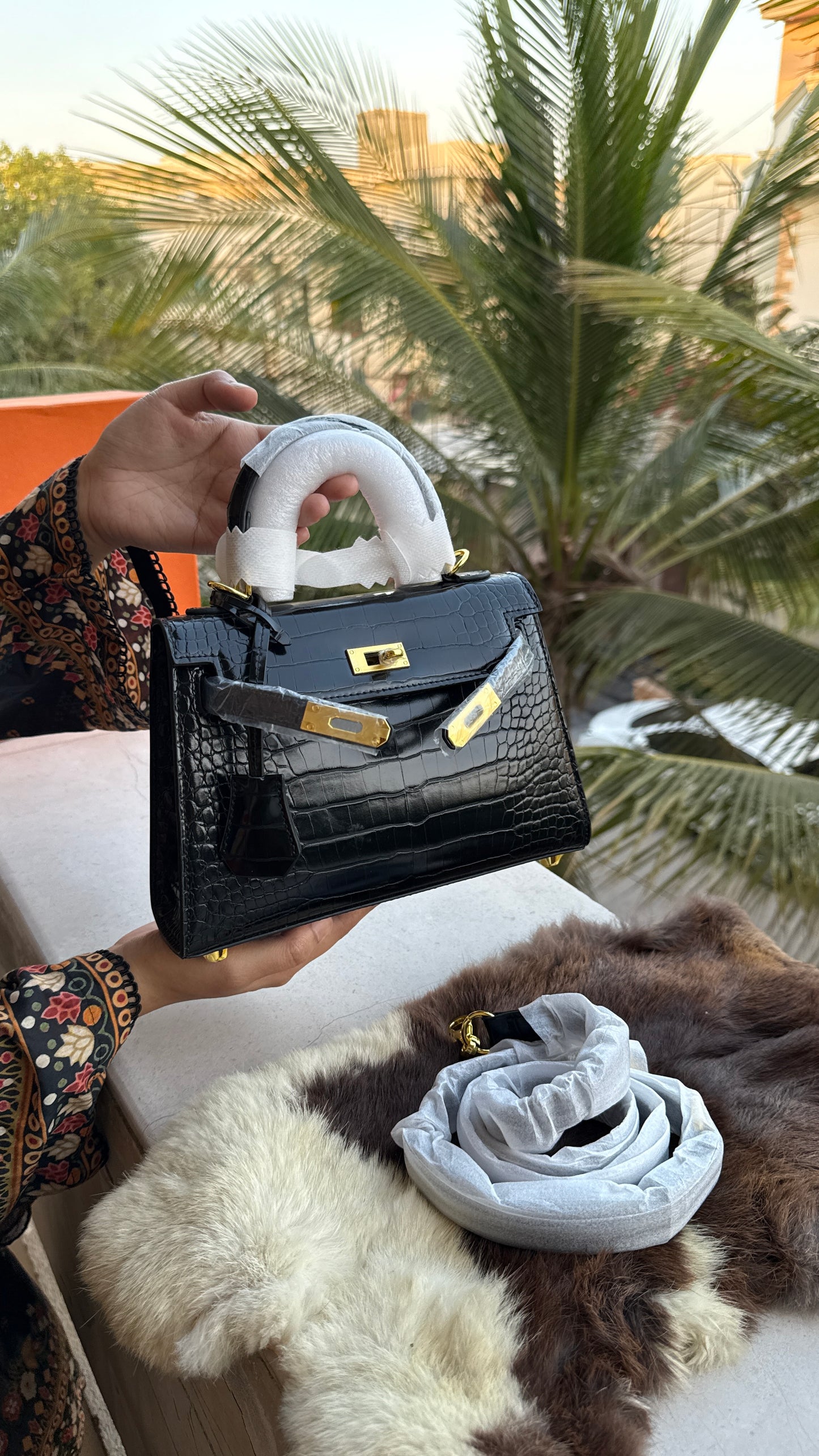 Inspired by Hermes Kelly mini bag