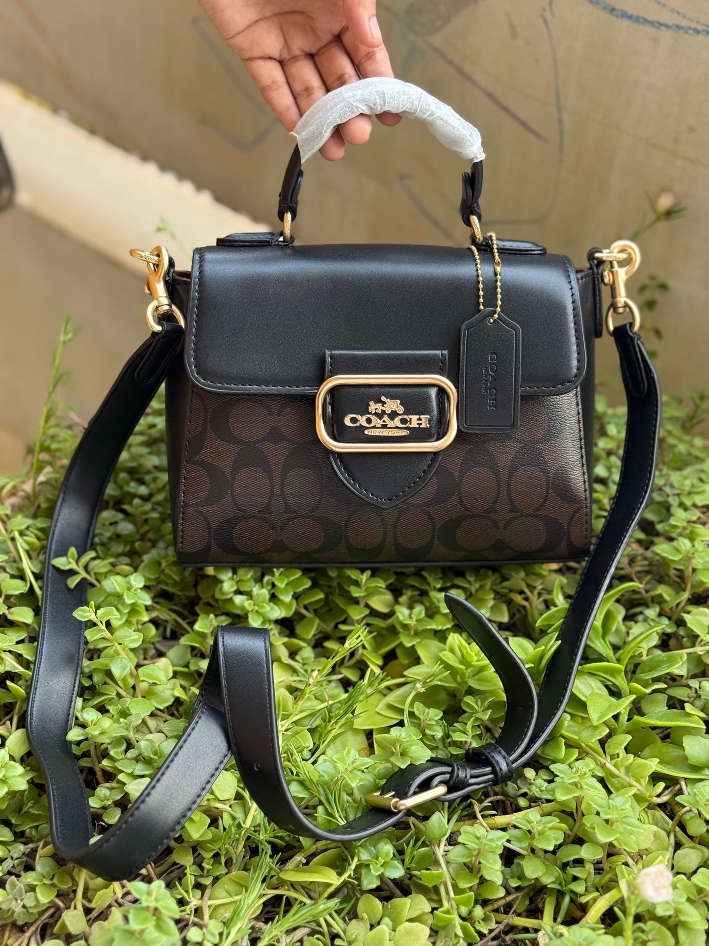 Coach Morgan Sqaure Top Handle With Box-Master Plus Series