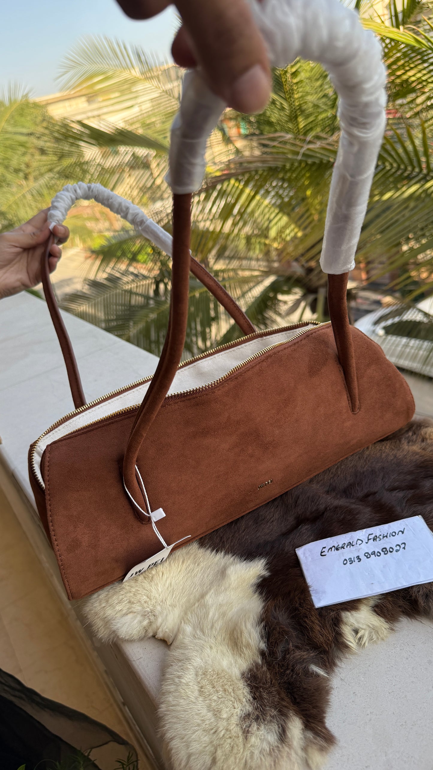 JW PEI Nova Shoulder Bag-Suede-Master Series-Same as original