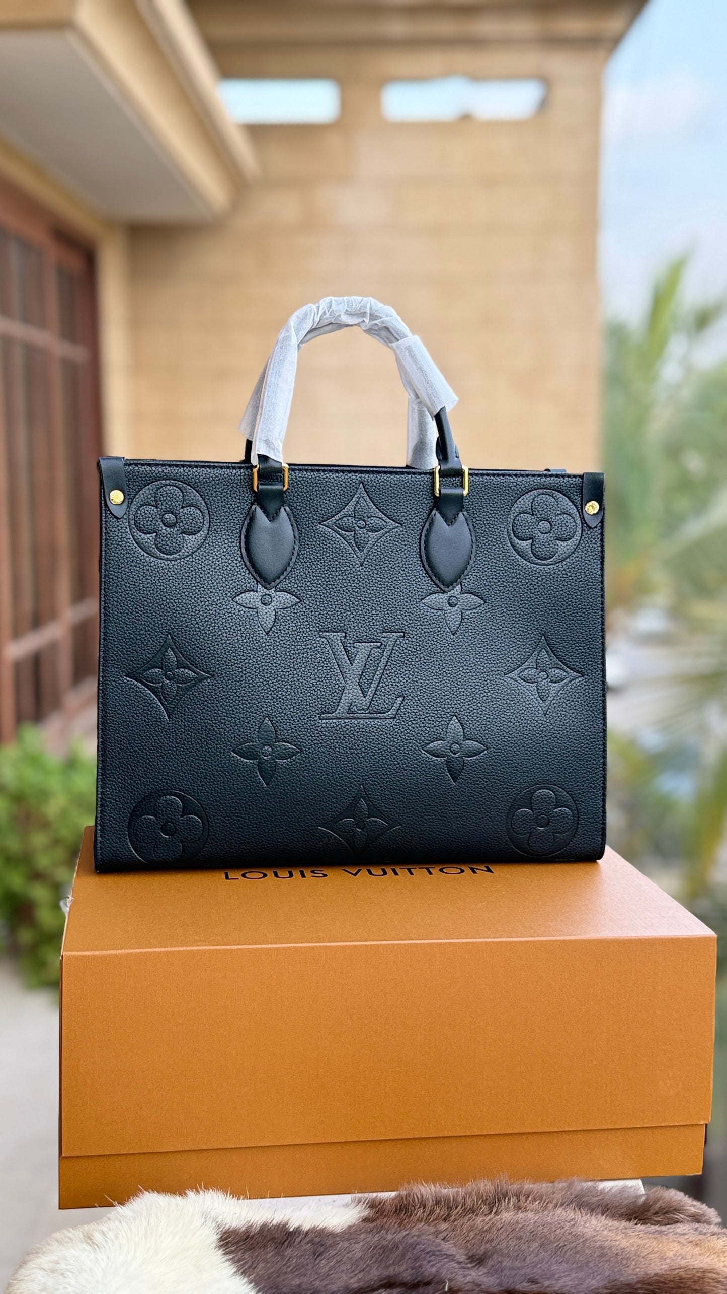 Louis Vuitton On The Go Tote With Double Box-Master Plus Series