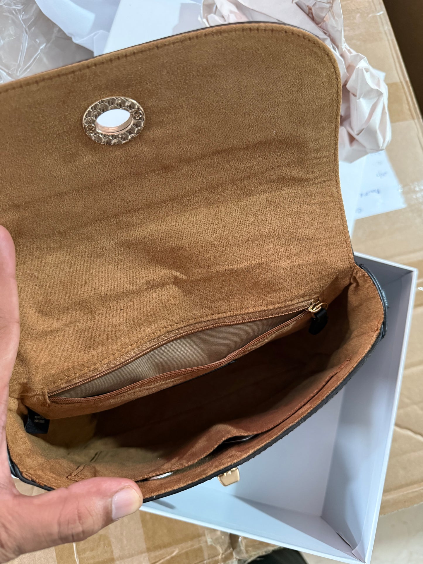 Coach Marlie Top Handle Satchel With Box.