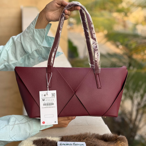 ZARA Woven Elongated Handbag-Master Series Exceptional Quality