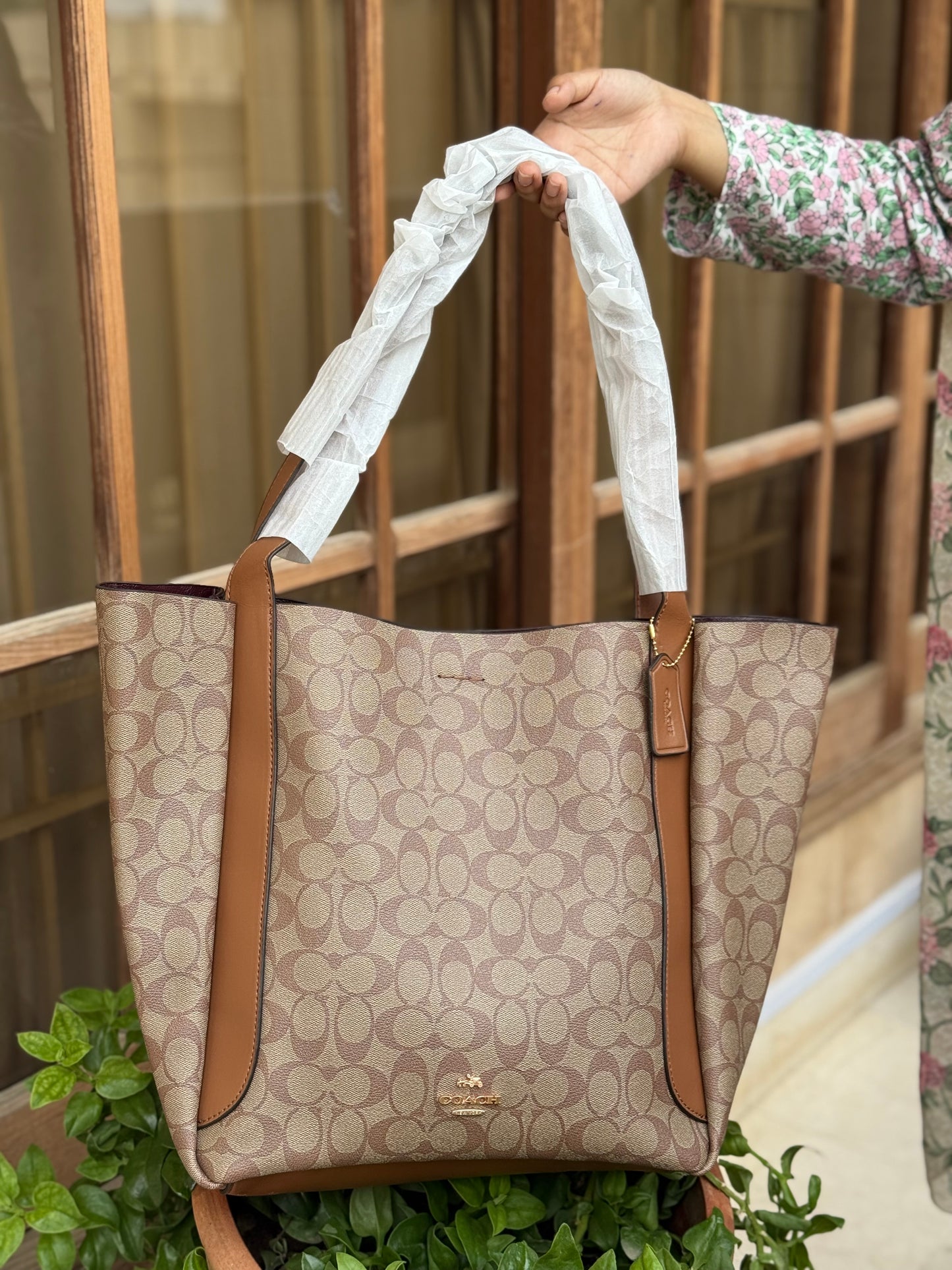 Coach Hadley Tote Master Series.