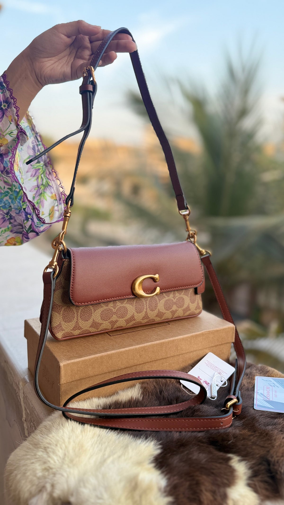 Coach Jet shoulder bag-Master Plus Series-With Box