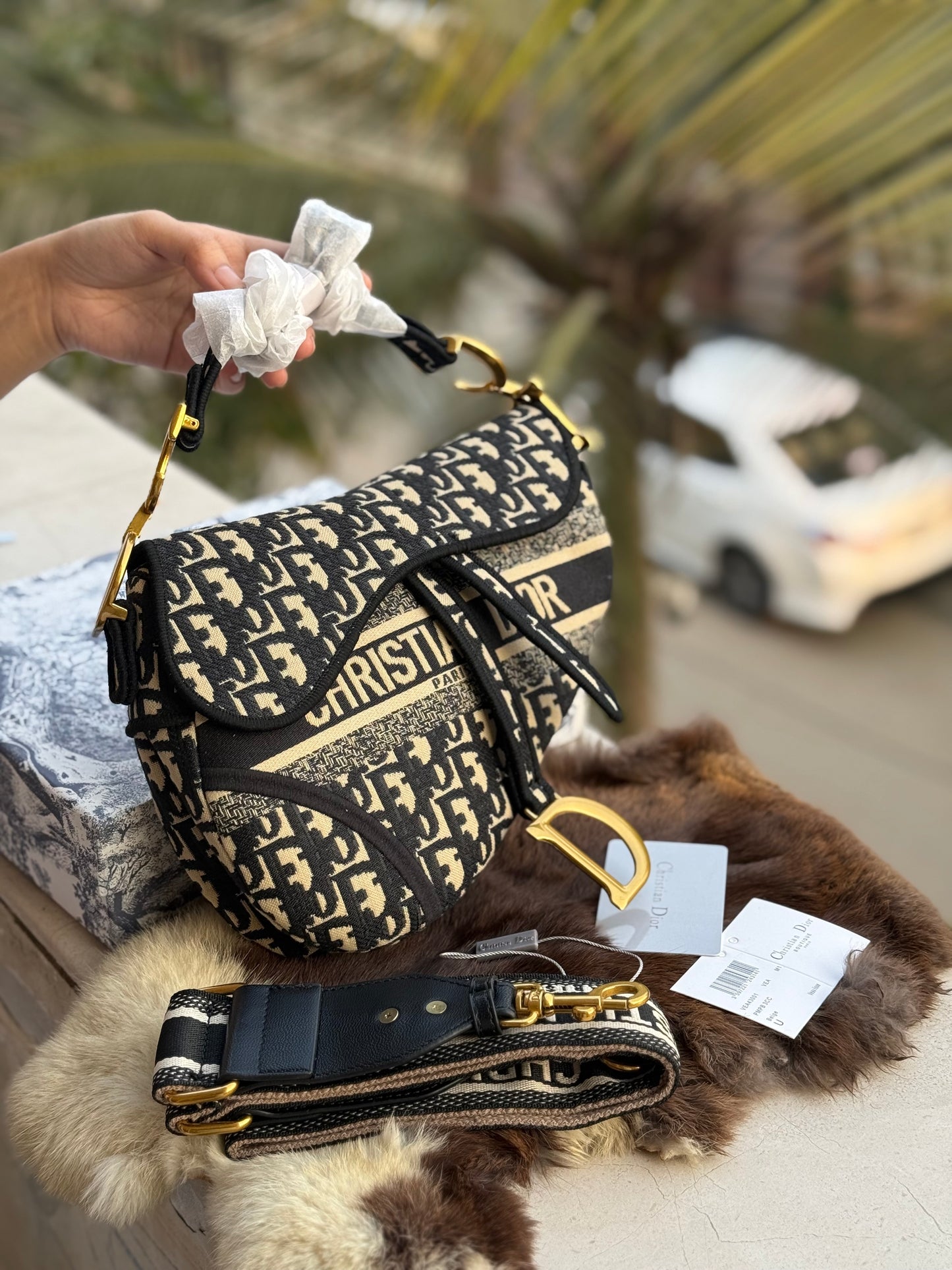 Christian Dior Saddle Bag-Master Plus Series-Box Packaging Include