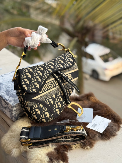 Christian Dior Saddle Bag-Master Plus Series-Box Packaging Include