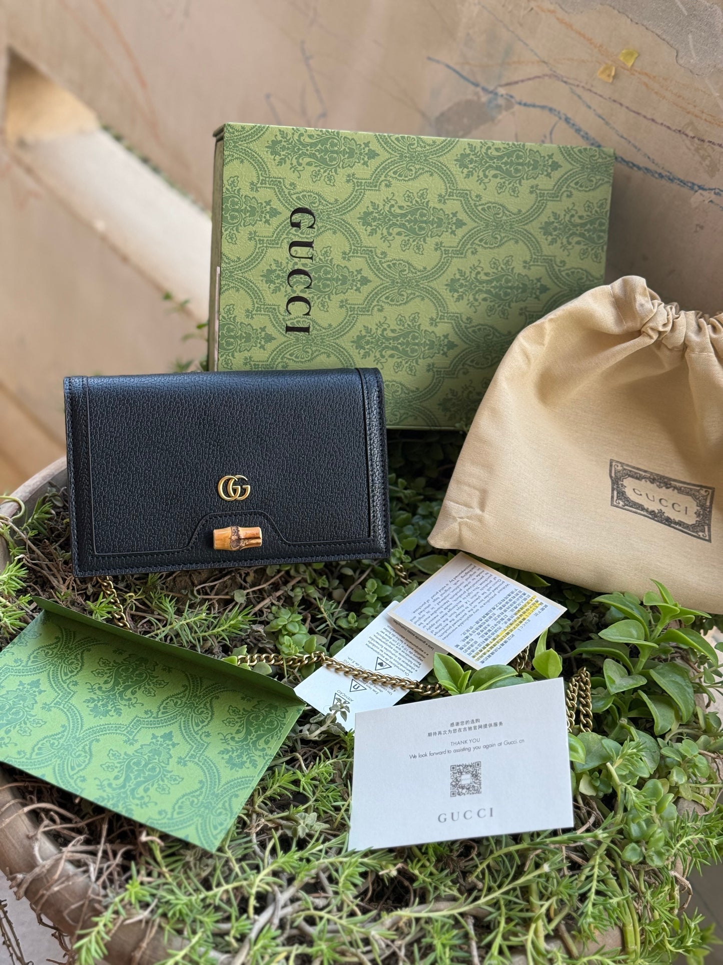 Gucci Diana Messenger Bag-Master Plus Series-Folding Box Packaging included.