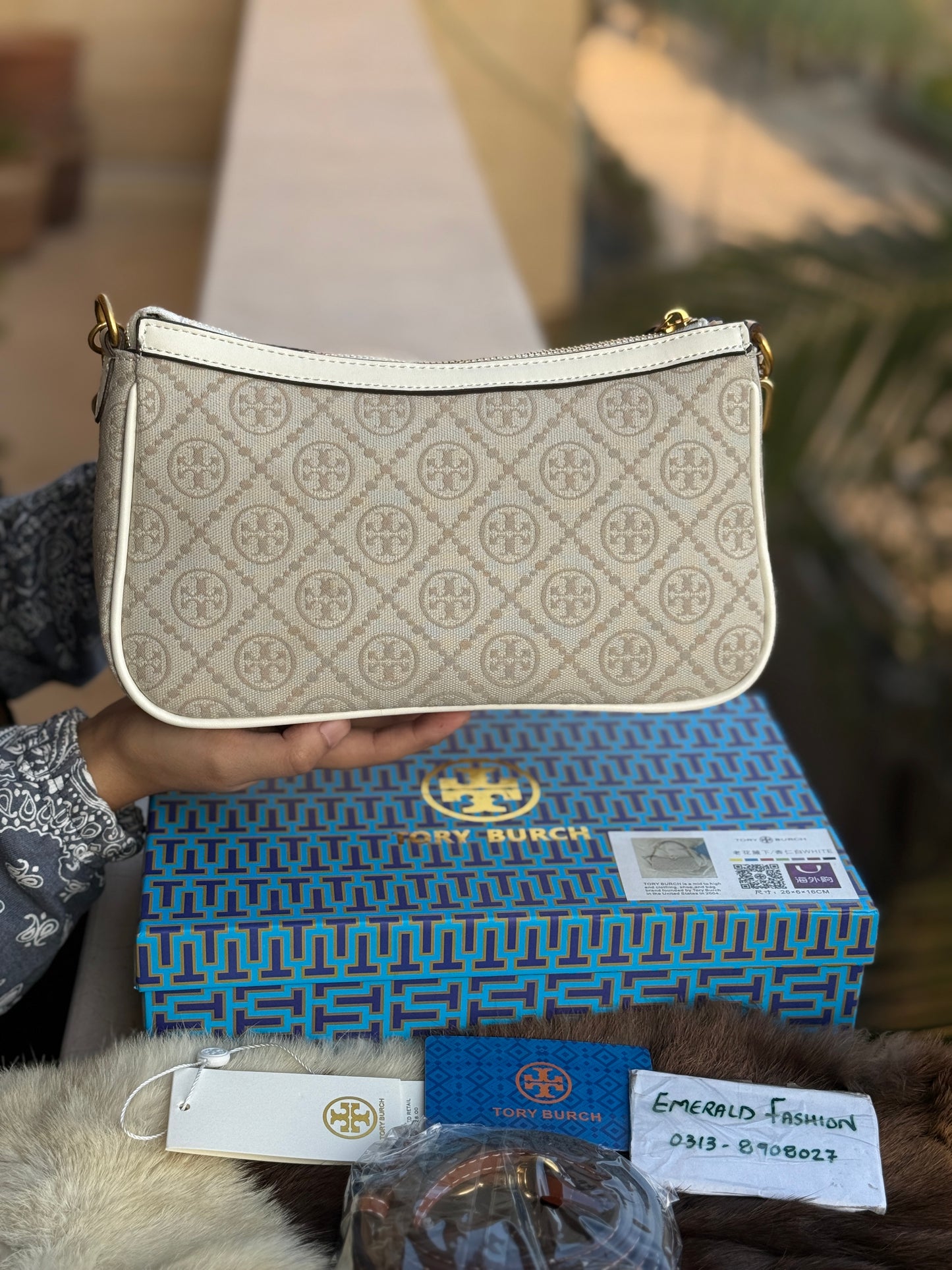 Tory Burch T Monogram Studio Bag- Master series