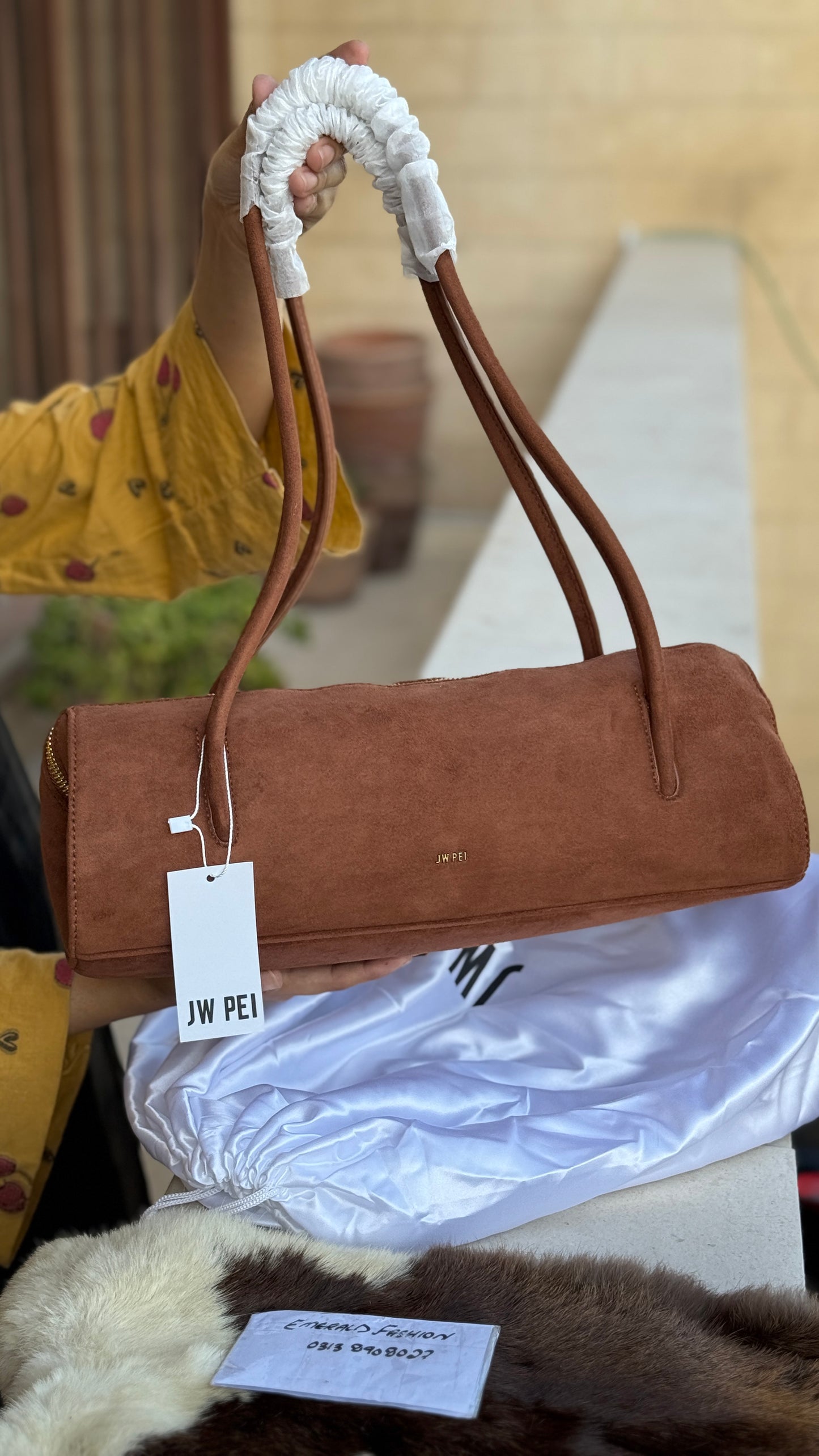 JW PEI Nova Shoulder Bag-Suede-Master Series-Same as original