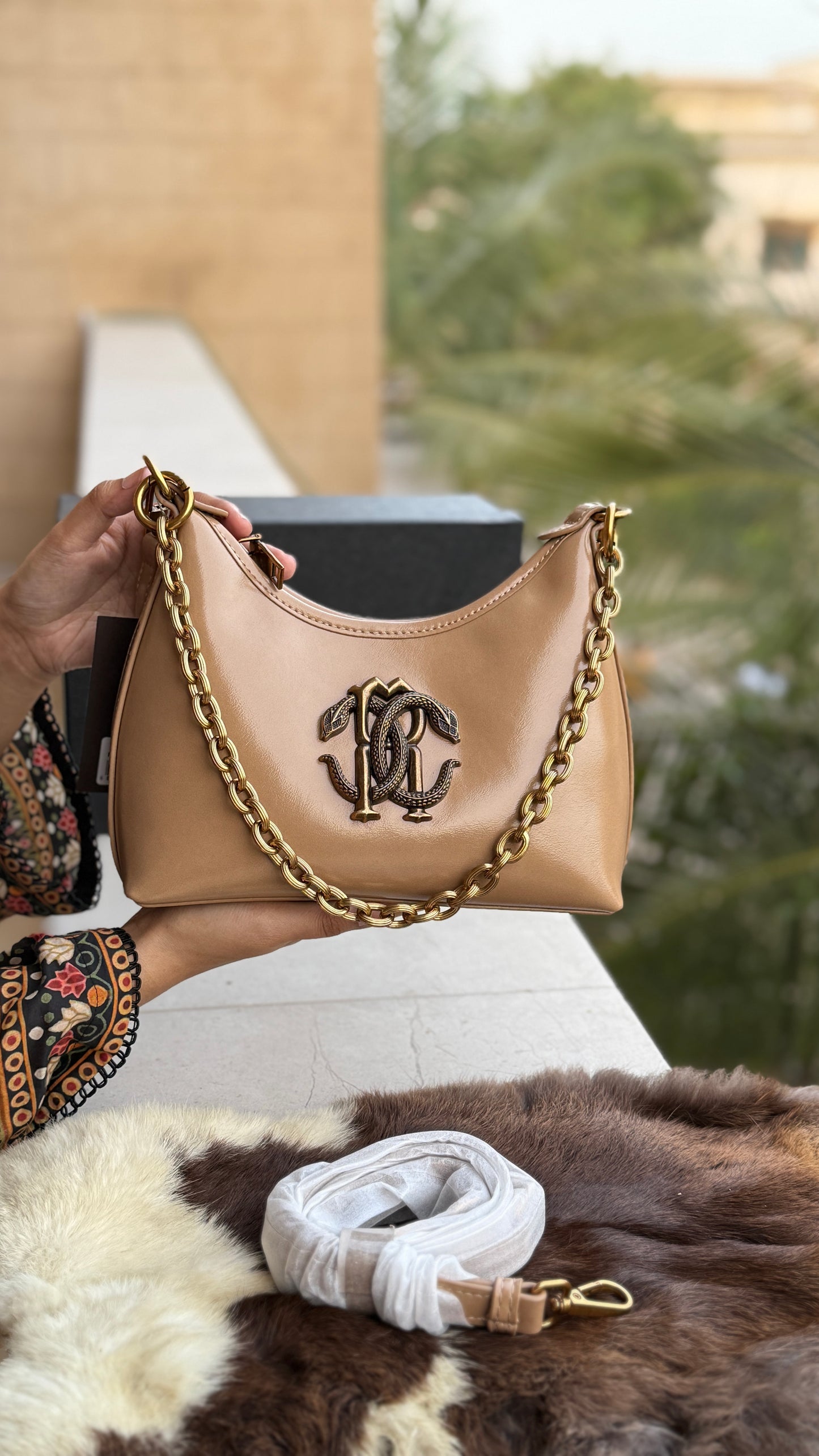 Roberto Cavalli Shoulder Bag-Master series with box.