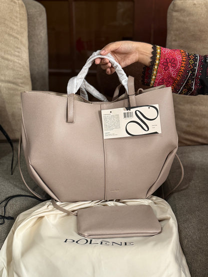 Pólene Cyme Textured edition Tote Bag! AAA TOP QUALITY With Folding Box