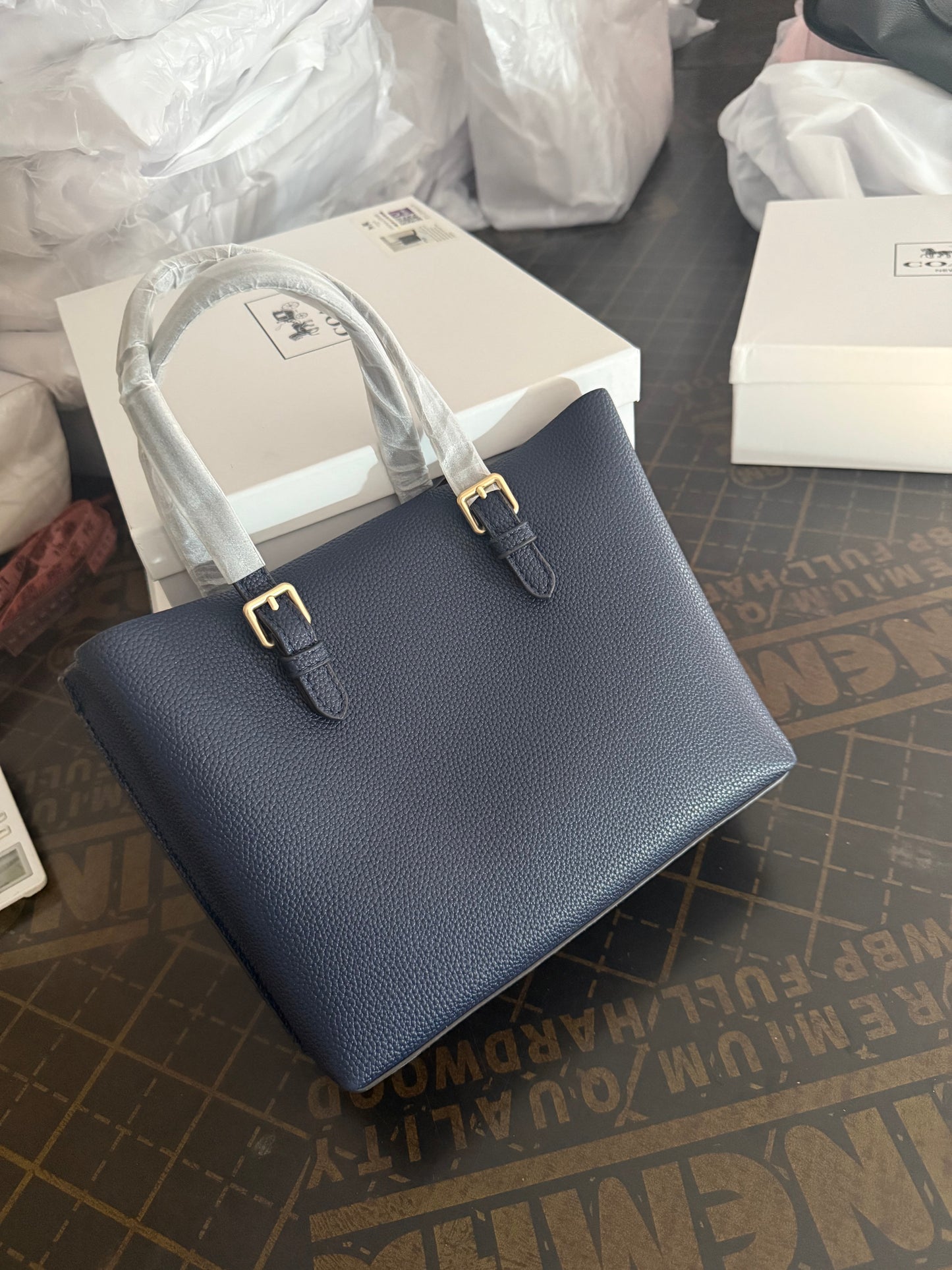 Coach Mollie 25 Tote Bag! Master Series With Box Packaging.