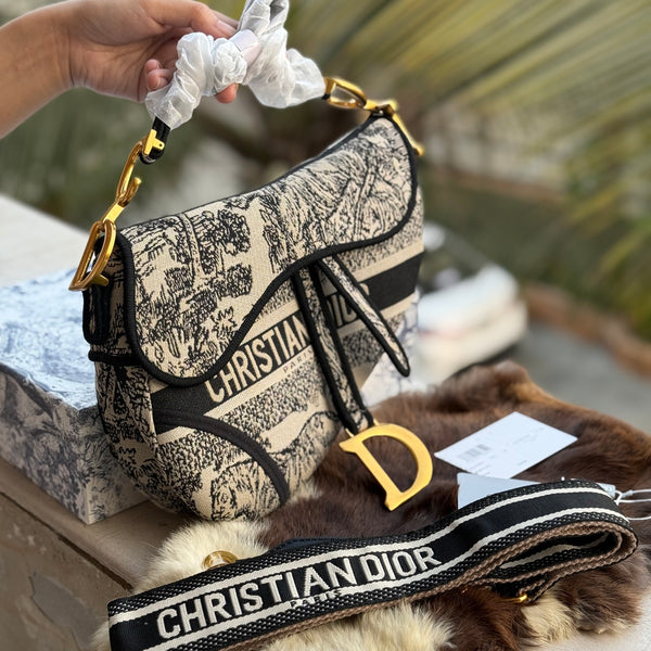 Christian Dior Saddle Bag-Master Plus Series-Box Packaging Include