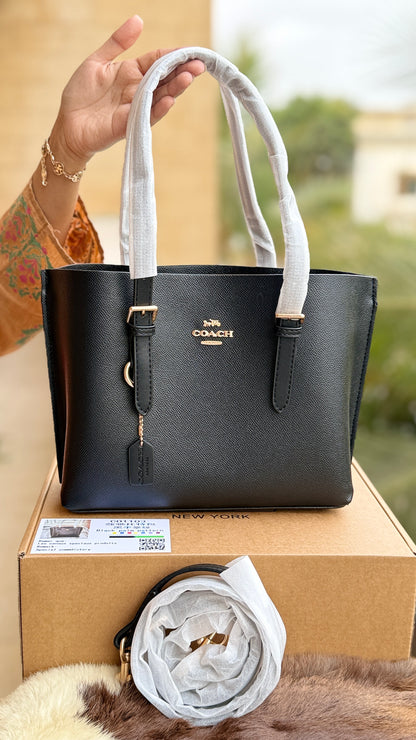 Coach Mollie 25 Tote Bag-Master Basic Series With Folding Box Packaging.