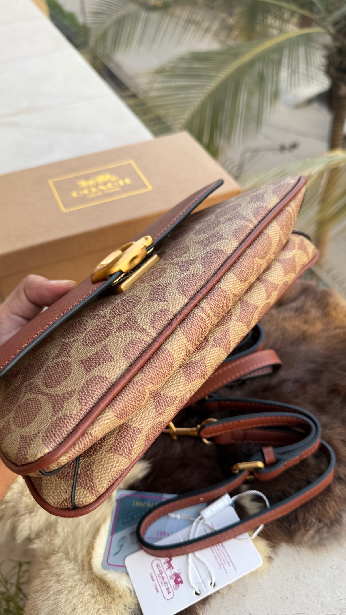 Coach Jet shoulder bag-Master Plus Series-With Box