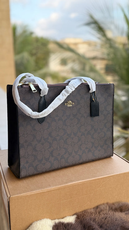 Coach Nina tote Folding Box Packing Master Plus series.
