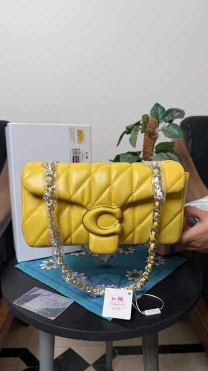 Coach Quilted Tabby 20 Shoulder Bag-Master Series-With Box
