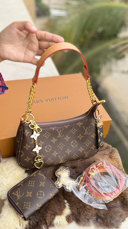 Louis Vuitton Hobo Shoulder bag-Double Box-AAA Series