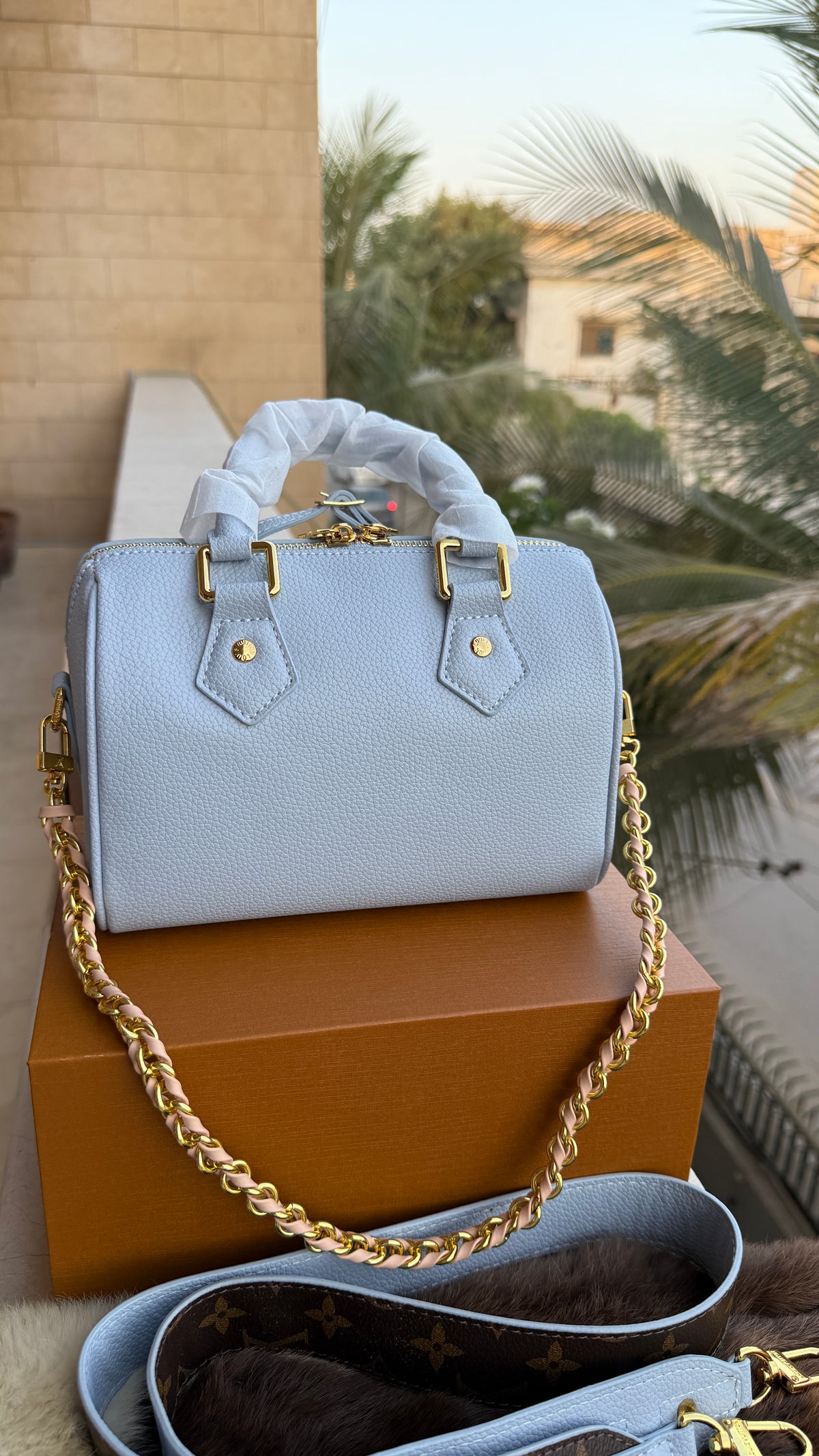 Louis Vuitton Speedy Nano-AAA Series-double Folding box