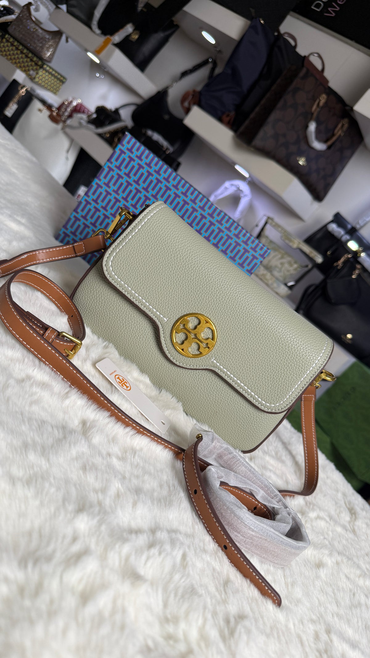Tory burch Felix Flap Convertible-Master Series-Box Packaging