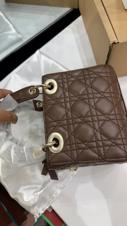 Lady Dior Mini By Dior-AAA Series-Double Folding Box