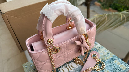 Lady D-Joy Bag-Bow Edition-AAA Series-Double Folding box