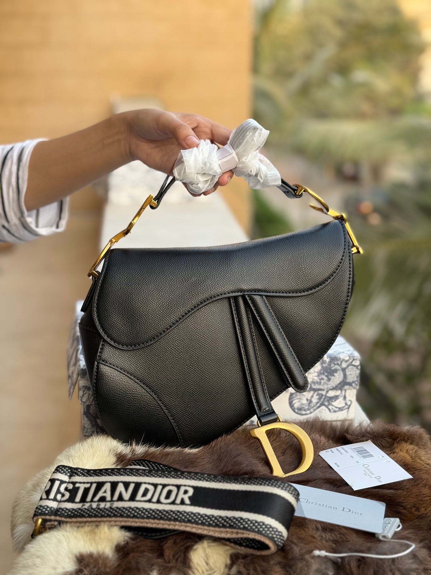 Christian Dior Saddle Bag-Master Plus Series-Box Packaging Include