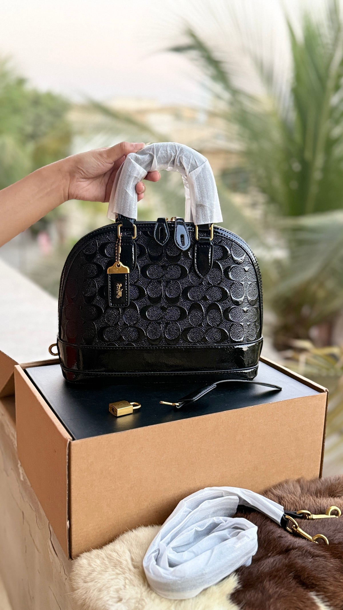 Coach Revel Satchel-Double Folding Box-Master Plus Series