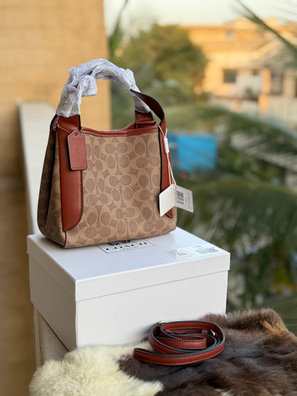 Coach Hadley 21 Hobo Bag-Master Series-Same As Original-Box Included