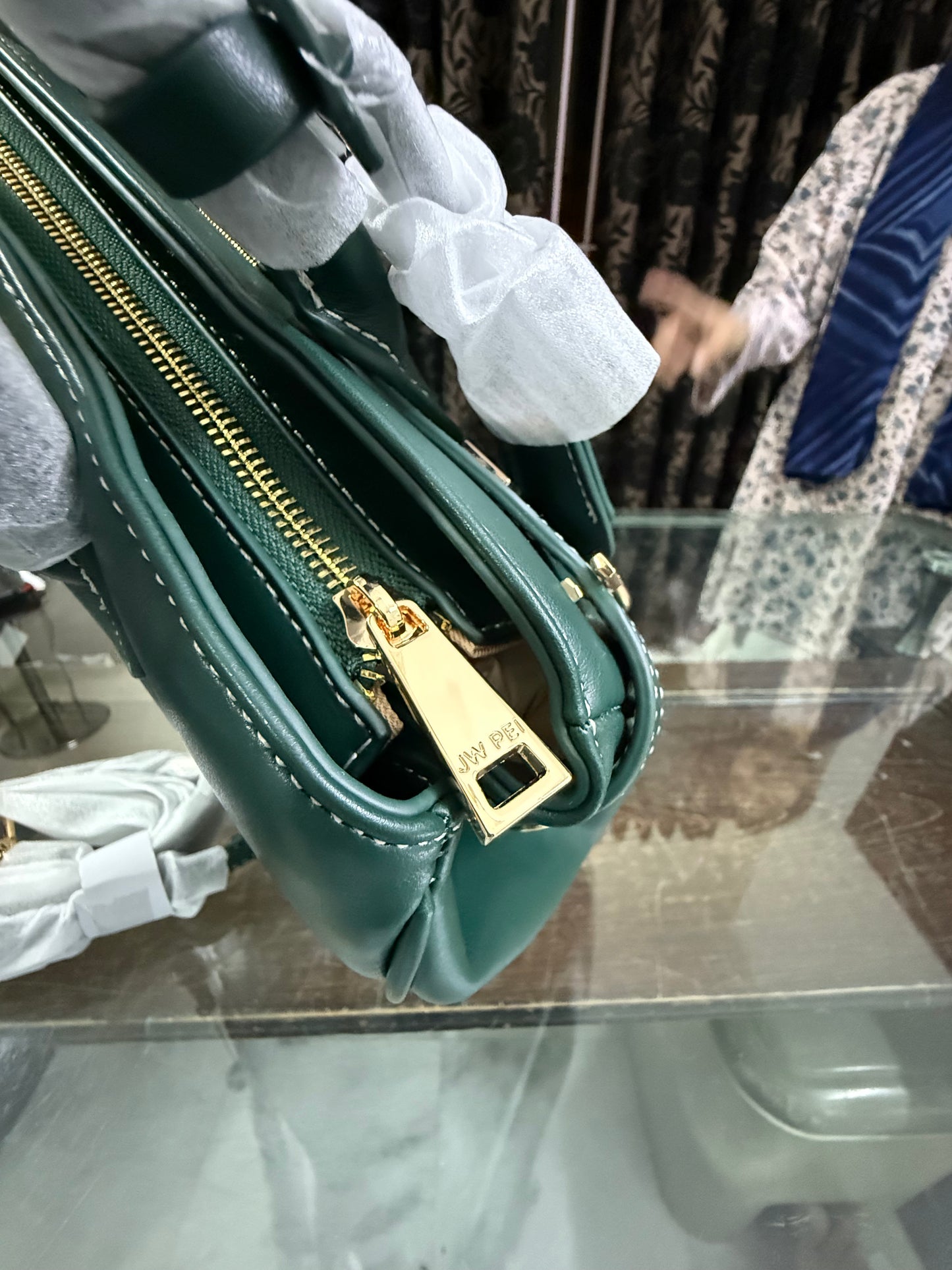 JW PEI Ziva Metal Lock Decoration Tote Bag-Master Series-Same as original