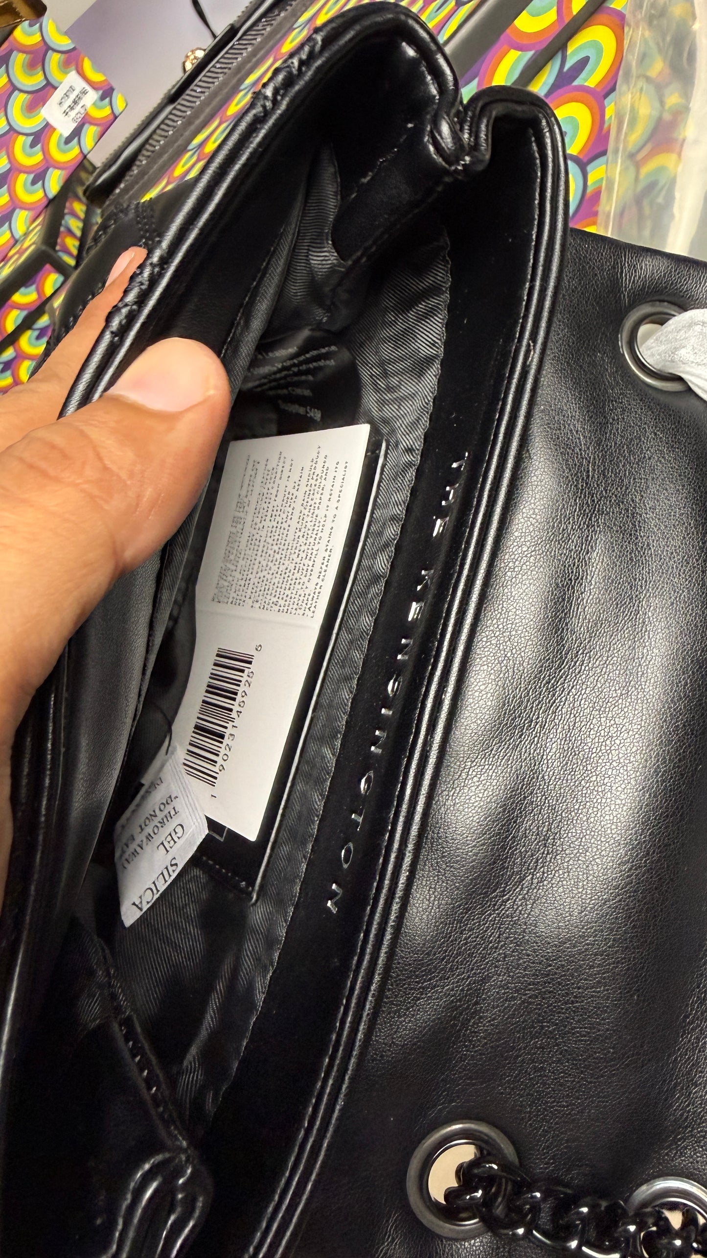 Kurt Geiger London Kensington Mini X Bag-With box-Full black