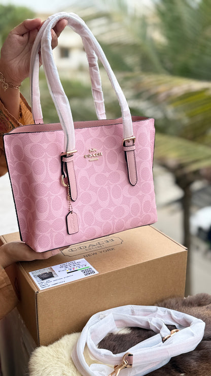 Coach Mollie 25 Tote Bag-Master Basic Series With Folding Box Packaging.