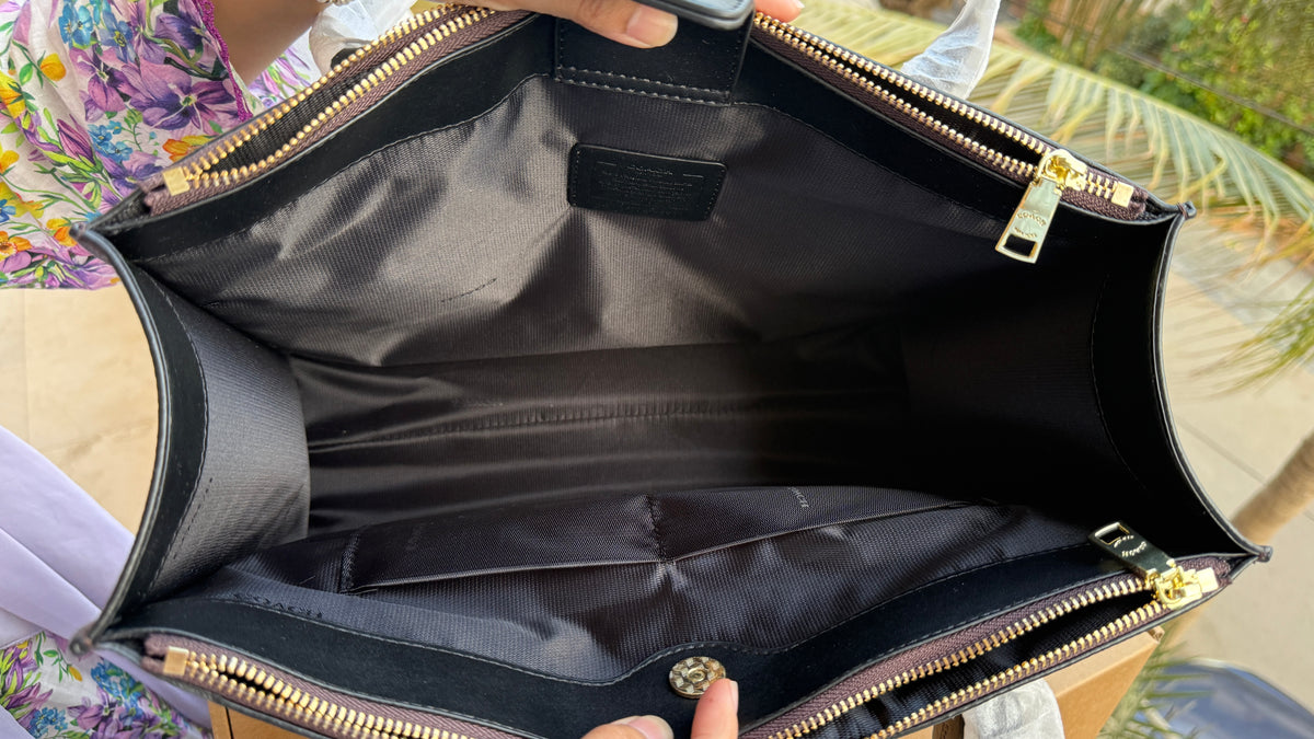 Coach Nina tote Folding Box Packing Master Plus series.