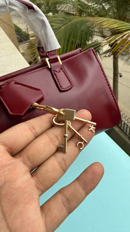 Charles & Keith Mini Kerry Top Handle Bag-Master Plus Series-With Box
