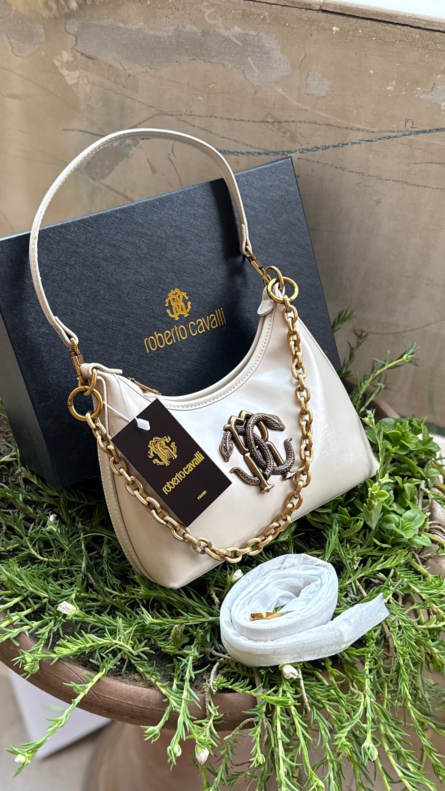 Roberto Cavalli Shoulder Bag-Master series with box.