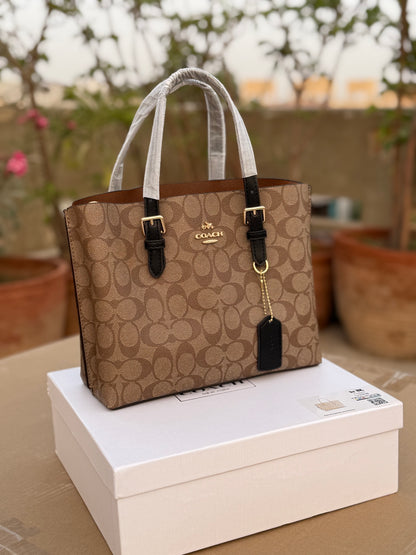 Coach MOLLIE 25 Tote Bag Lighter brown