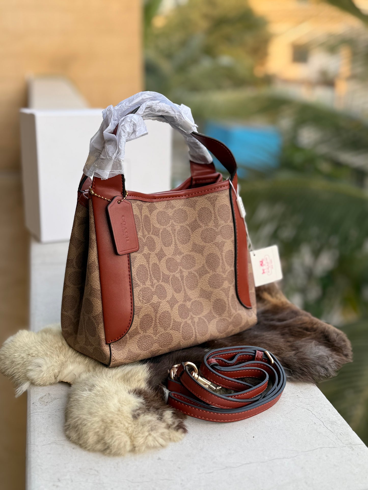 Coach Hadley 21 Hobo Bag-Master Series-Same As Original-Box Included