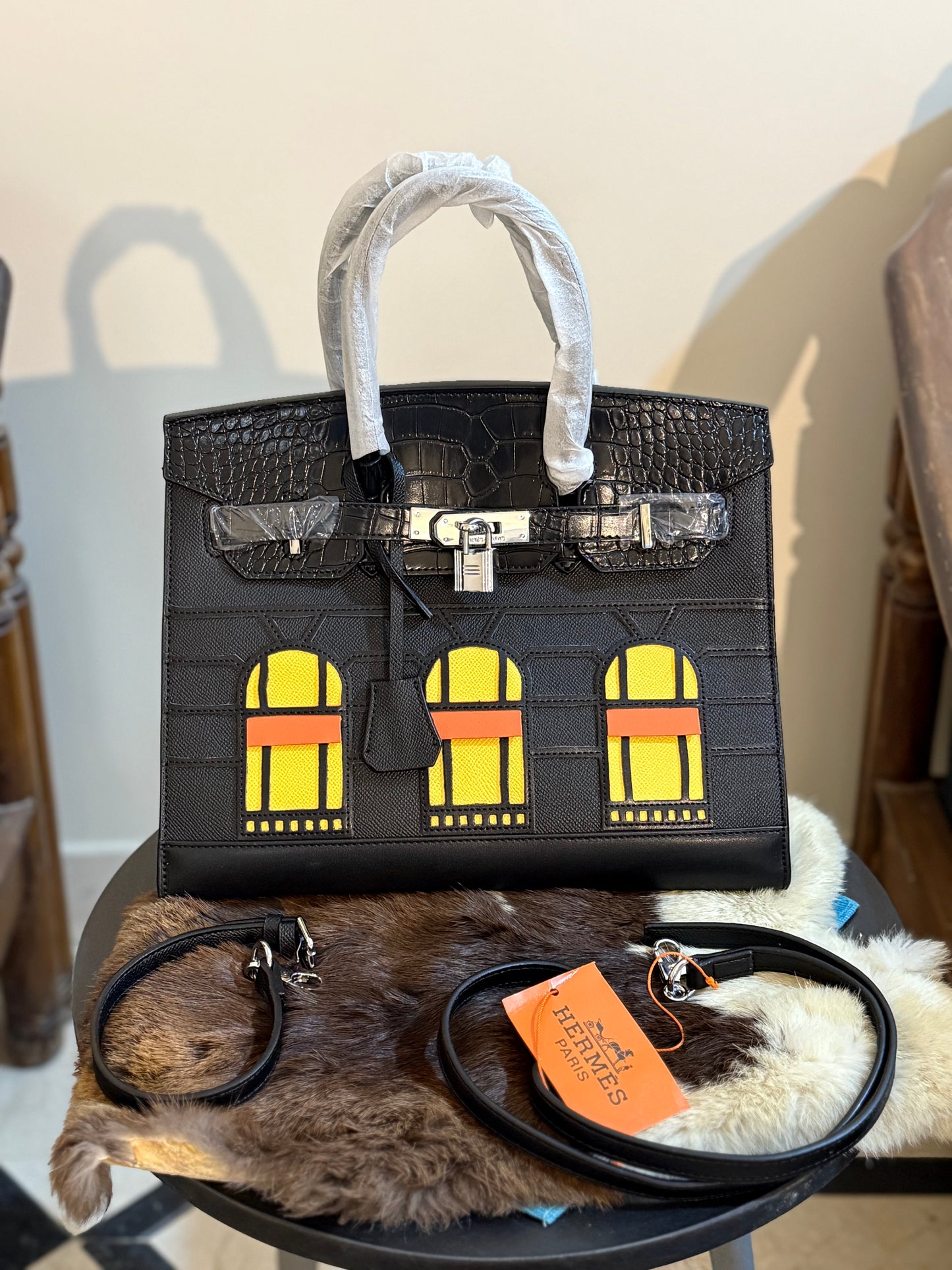 Hermès Birkin Faubourg Sellier-Midnight Black