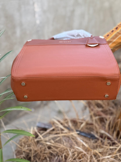 Charles & Keith Metal-Edge Top Handle Bag-Master Series-Same as original