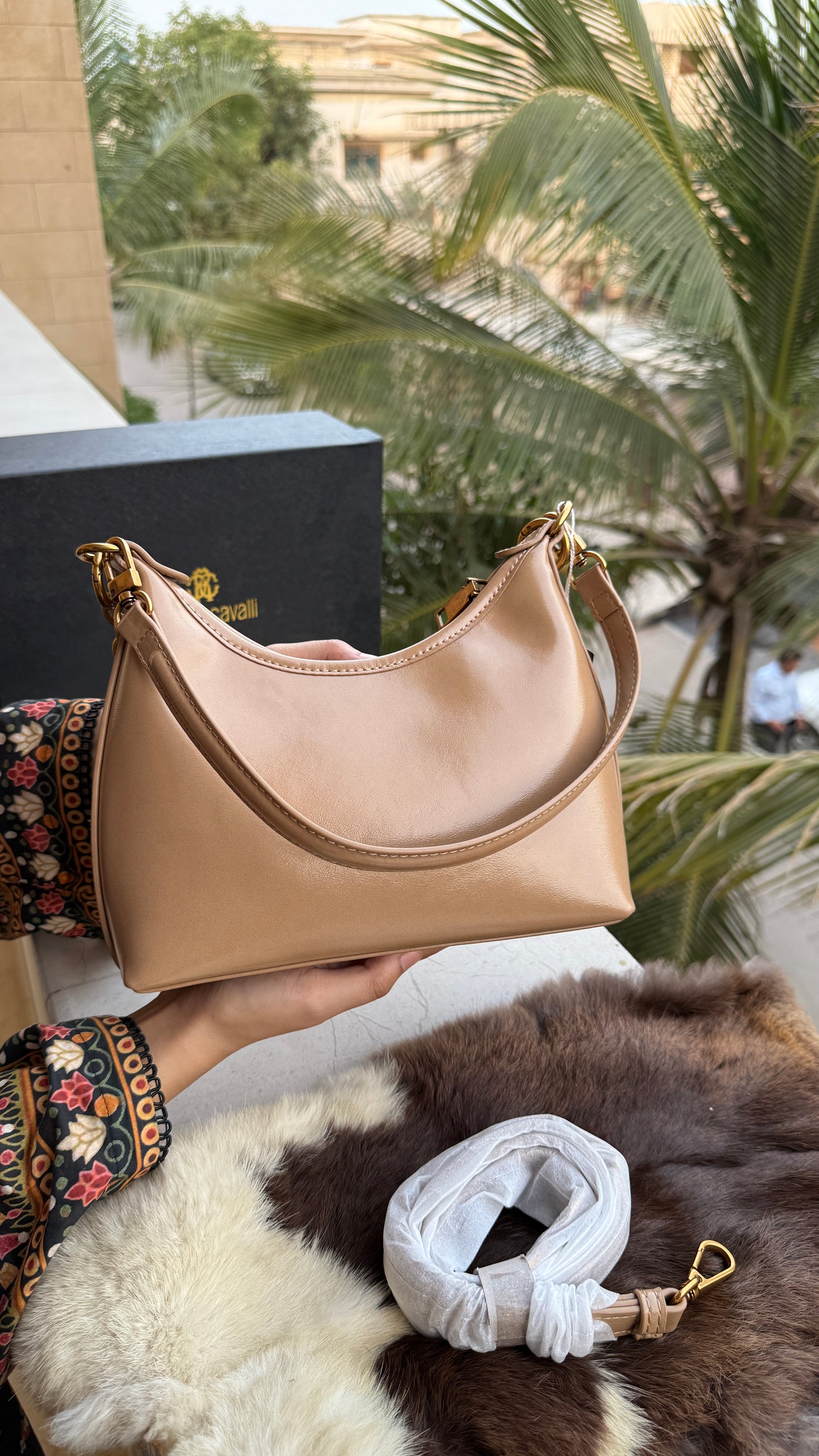 Roberto Cavalli Shoulder Bag-Master series with box.