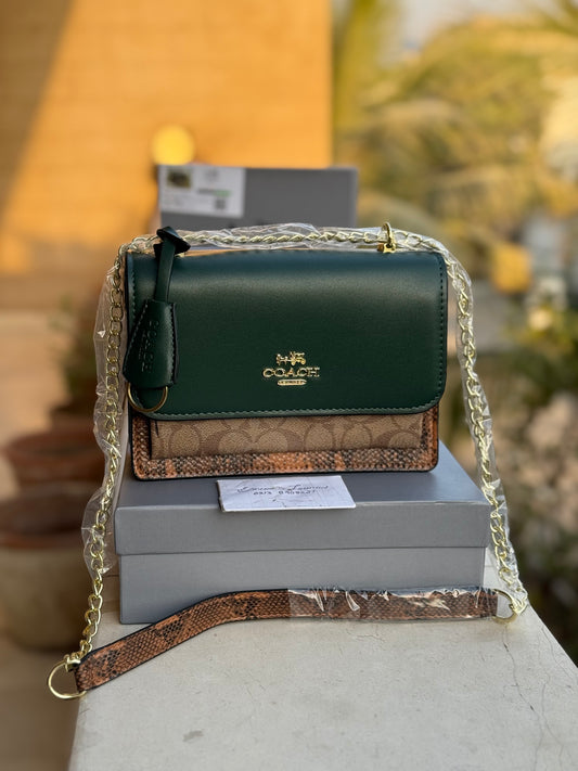 COACH KLARE Crossbody Bag Green