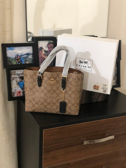 Coach MOLLIE 25 Tote Bag Lighter brown