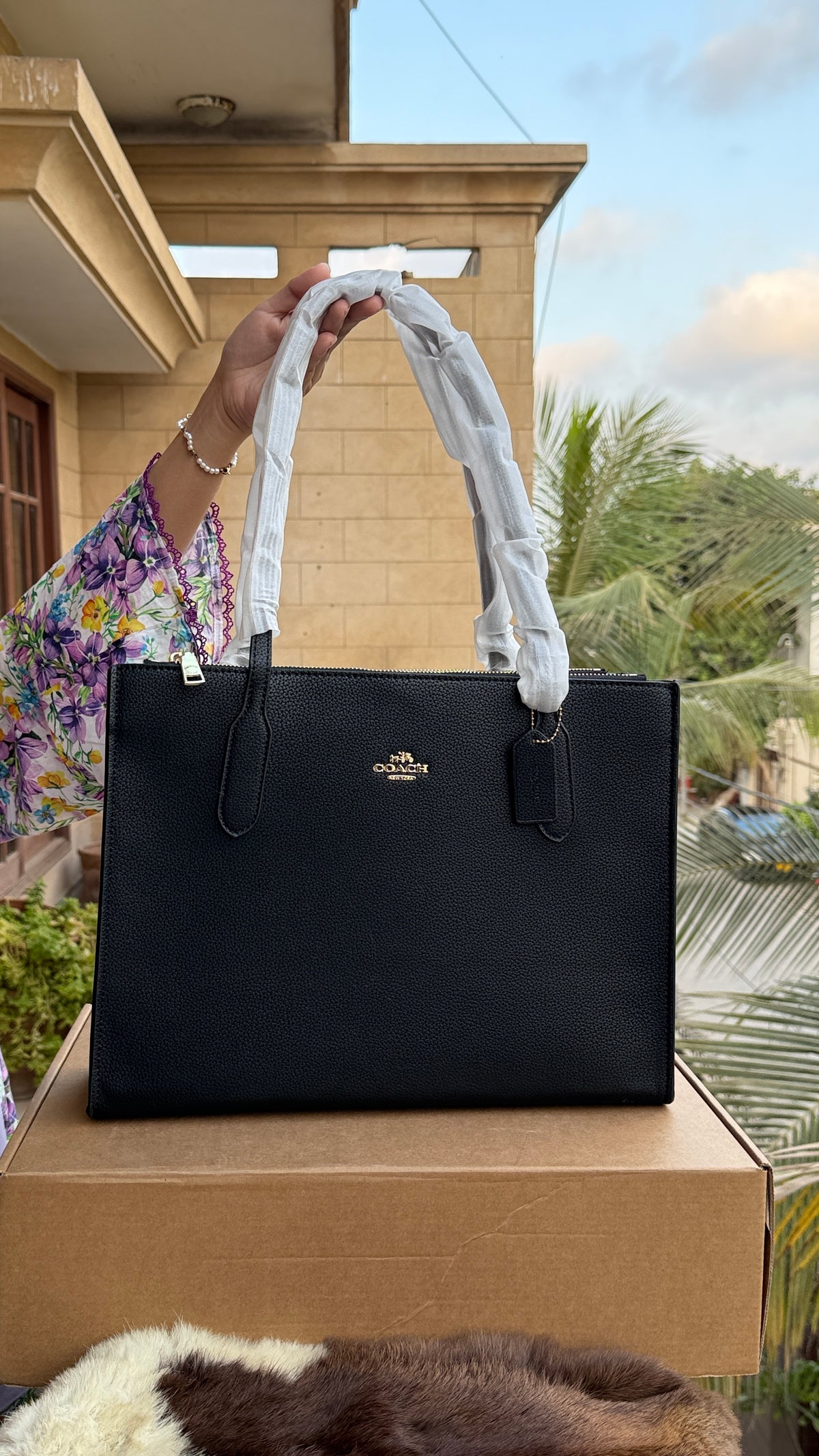 Coach Nina tote Folding Box Packing Master Plus series.
