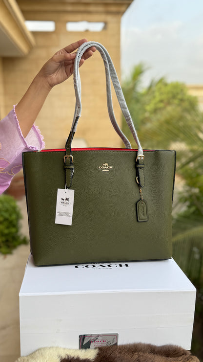 Coach Mollie Tote Large-With Box-Master Series