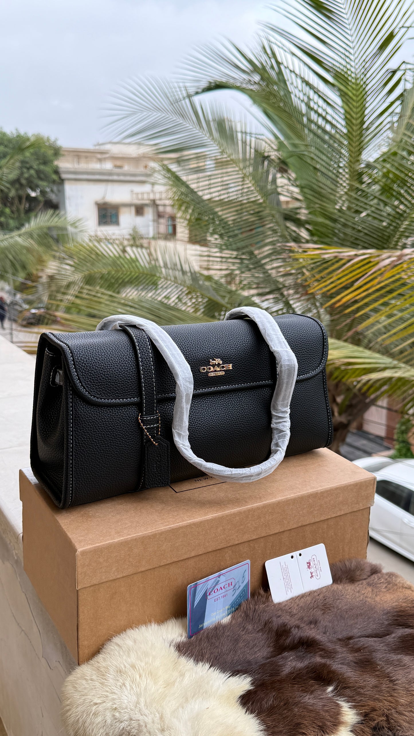 Coach Bridget Shoulder Flap Bag-Master Plus Series-With Box