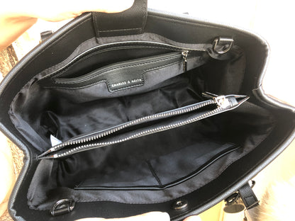 C & K Bow Detail Tote Bag