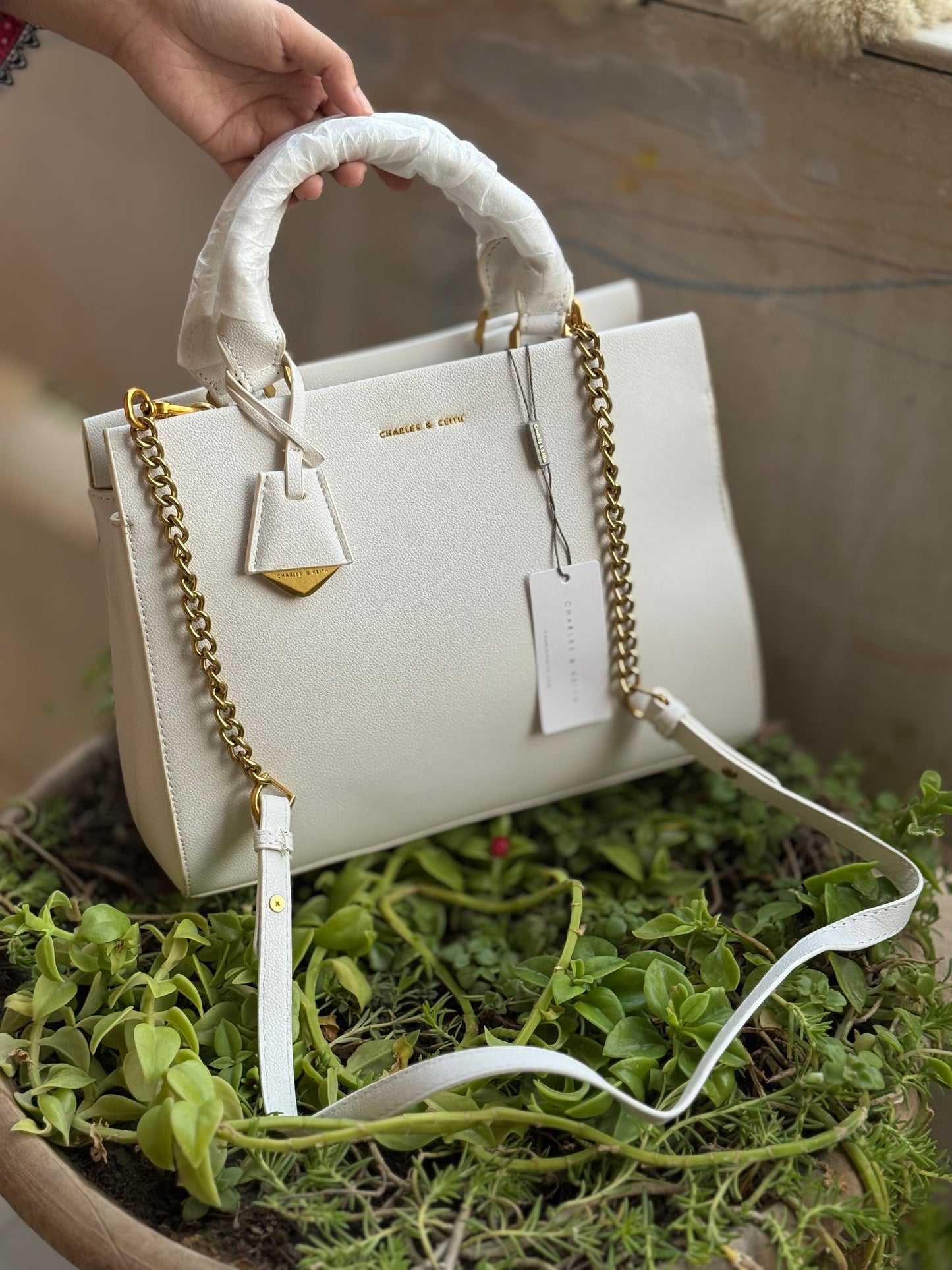 Charles & Keith Mirabelle Structured Handbag-Master Series